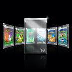 ARK-BLAZE Pokemon Yugioh MTG Cards Booster Pack Clear Magnetic Acrylic Case