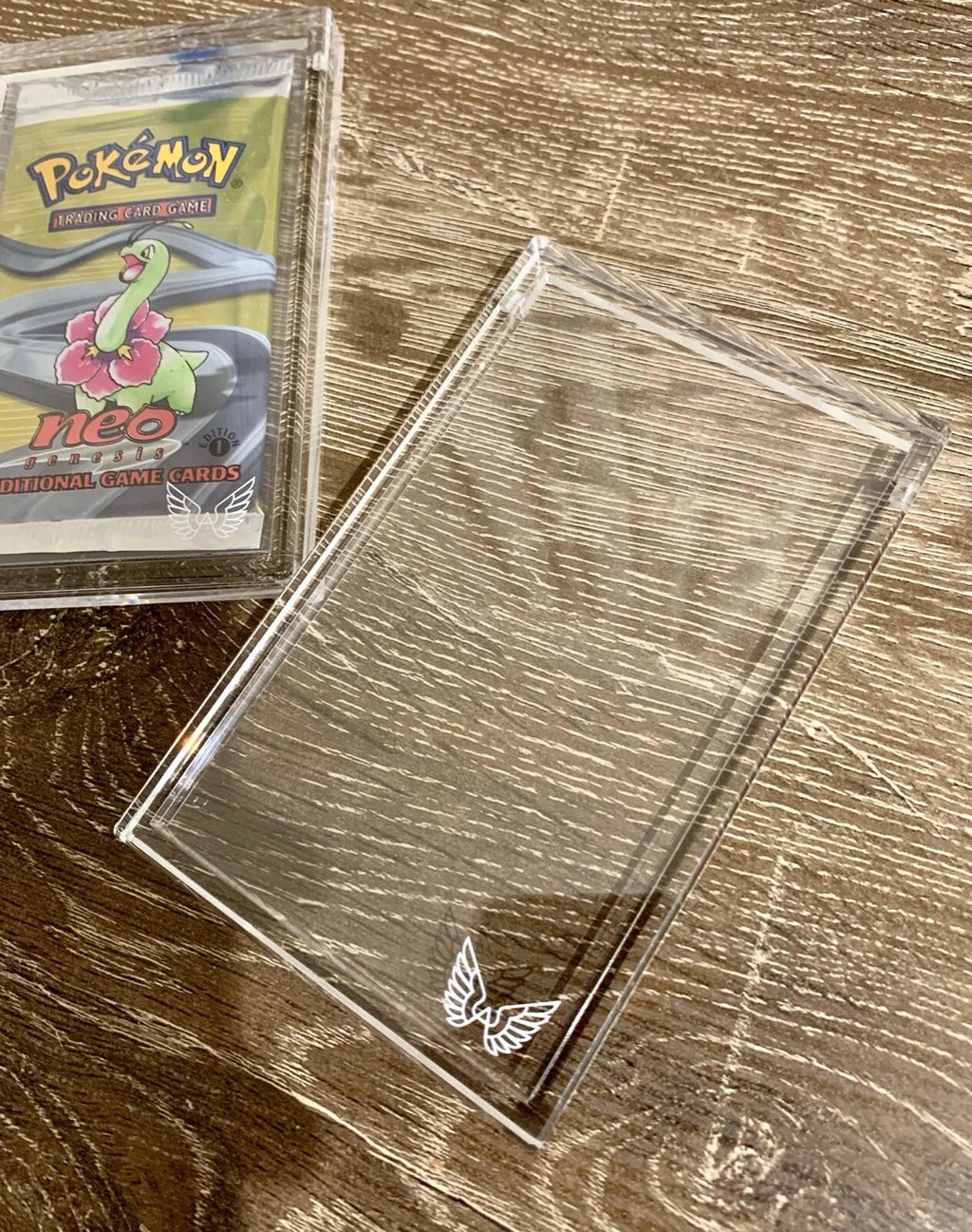 ARK-BLAZE Pokemon Yugioh MTG Cards Booster Pack Clear Magnetic Acrylic Case