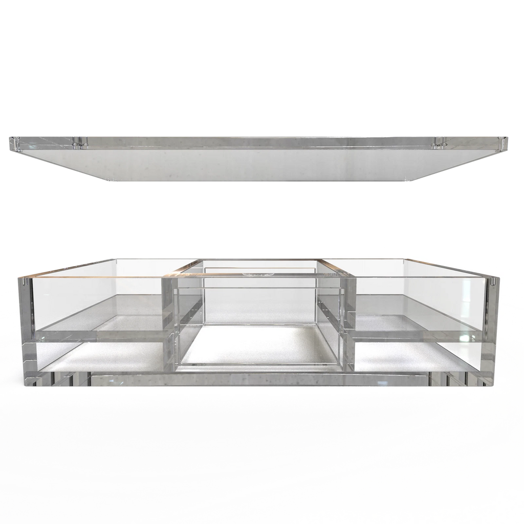 ARK-10X Pokemon All Booster Box & Theme Deck Acrylic Storage Clear Display Case