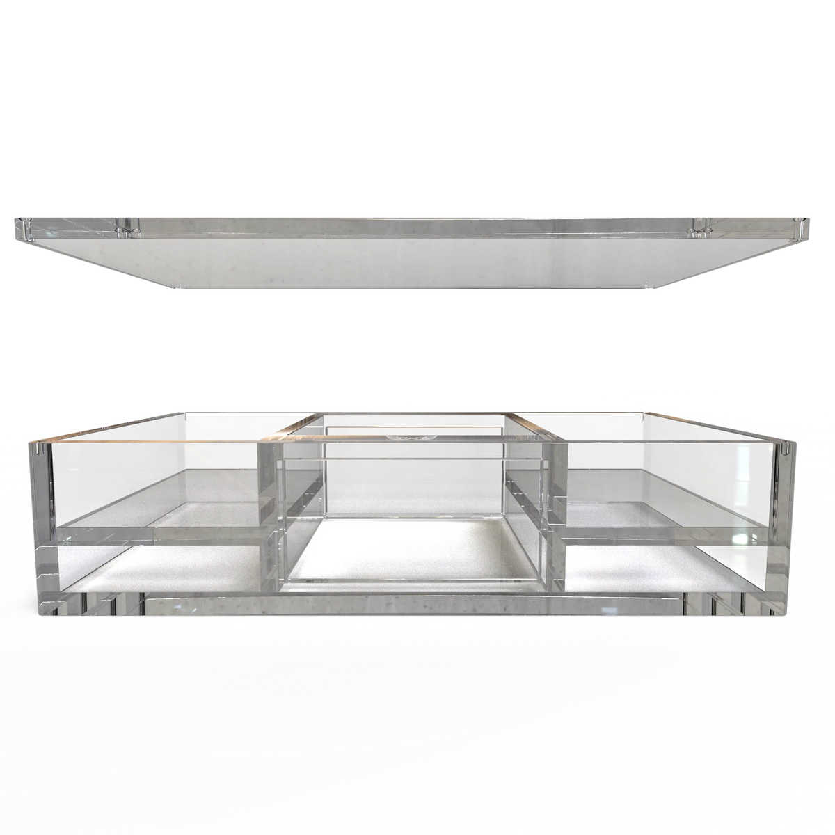 ARK-10X Pokemon All Booster Box & Theme Deck Acrylic Storage Clear Display Case