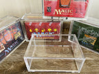 ARK-10Z Magic the Gathering Fit-Booster Box Acrylic Display Screw Case Clear MTG