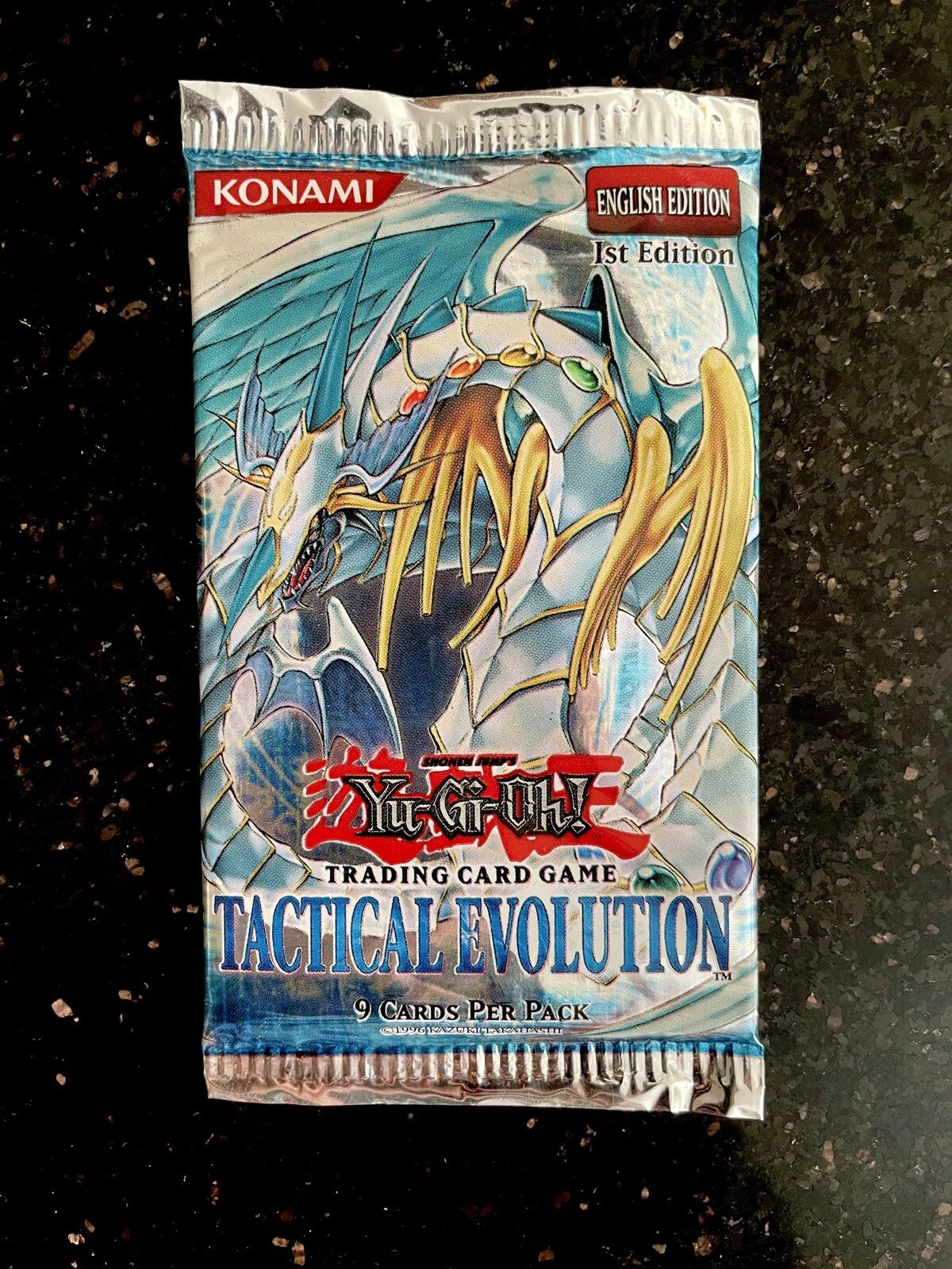 Tactical Evolution Yugioh 1st Edition 9-Card Booster Pack Factory Sealed TAEV