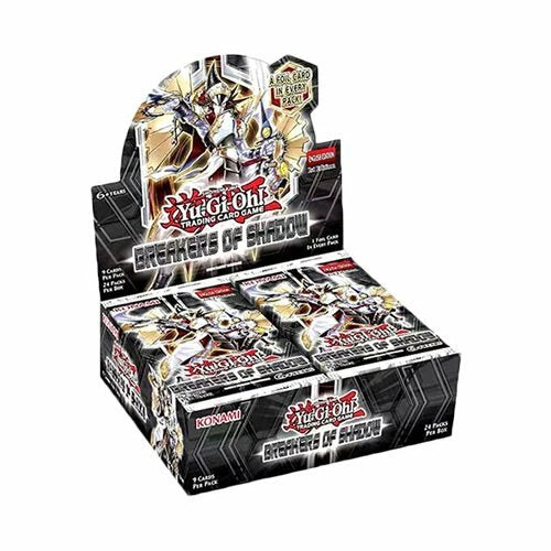 24 Booster Packs Breakers of Shadow Box Yugioh Card Sealed English BOSH Hover Image